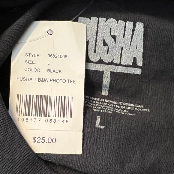 Official Pusha T Daytona T-Shirt NWT Large - Picture 3 of 3